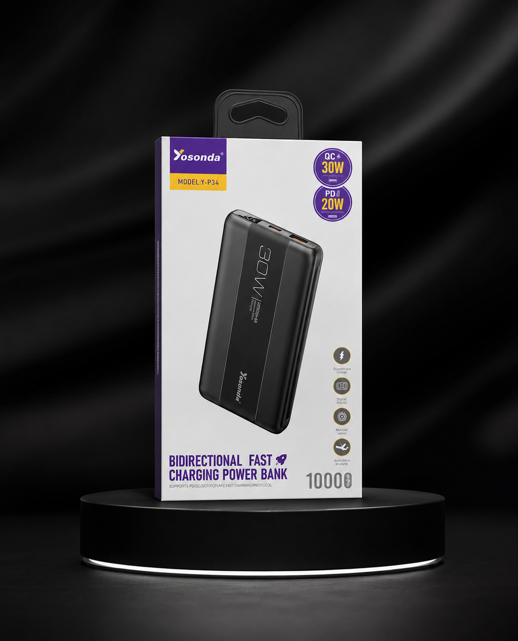 10000mAh Fast Charging Power Bank