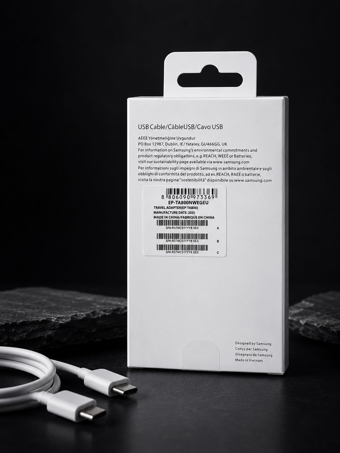 Samsung C Type To C Type Fast Charging Cable